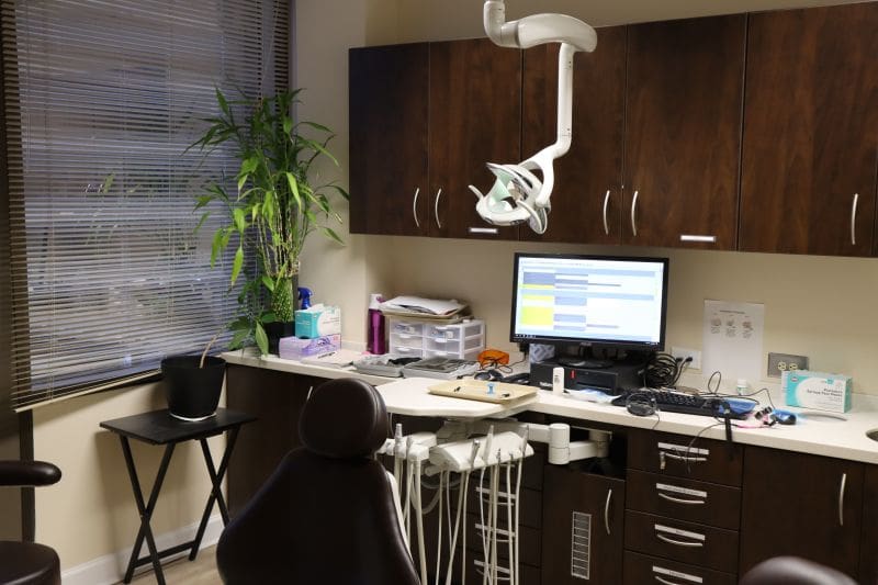 Aesthetic photo of a treatment room.