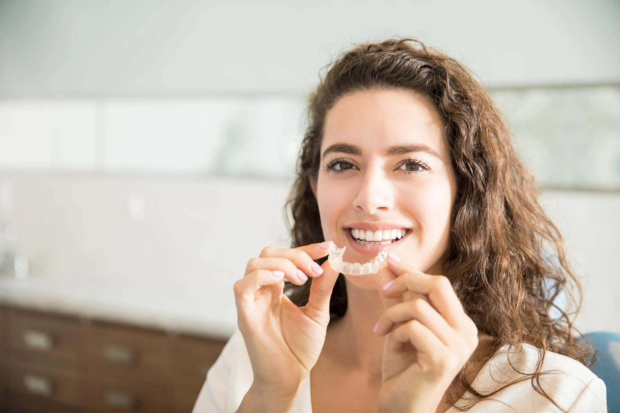 best invisalign dentist in Bethesda MD before and after smile results at Pike District Smiles